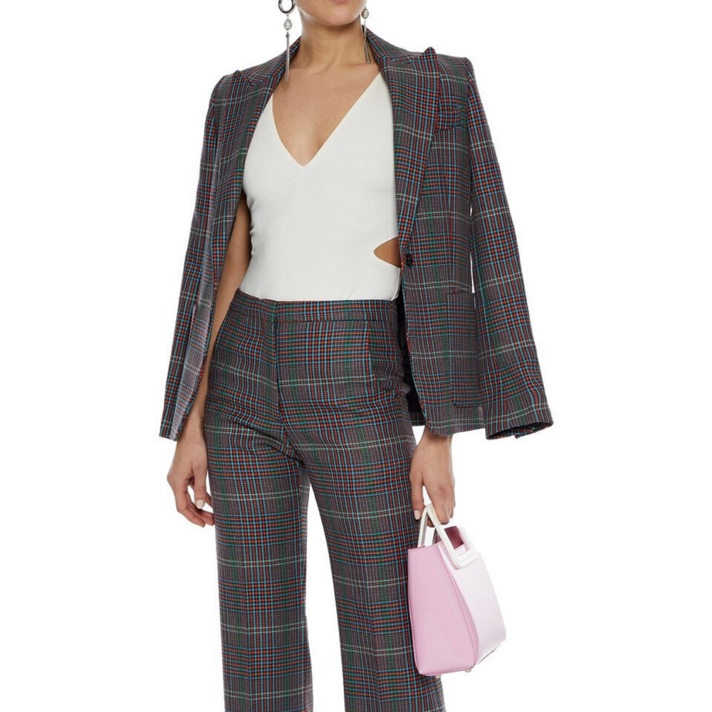 ALICE + OLIVIA Woman’s Marley Cutout Stretch-Knit Thong Bodysuit NWT